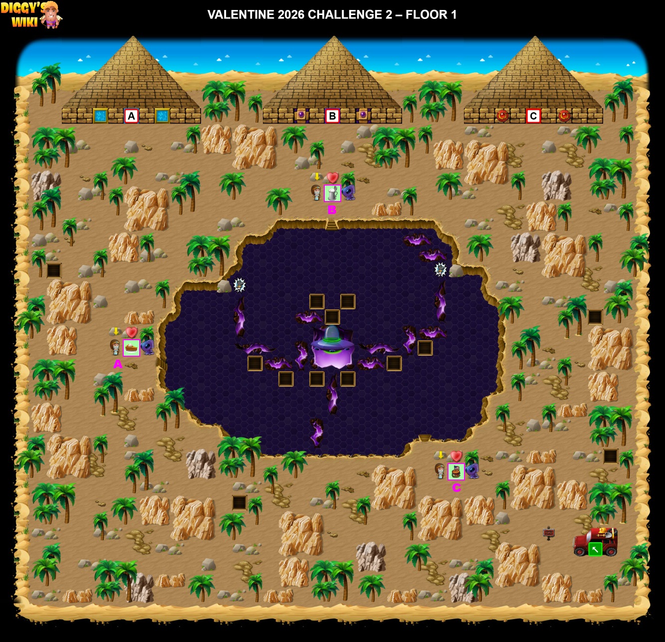 Caesar And Cleopatra Challenge 2 Map 0