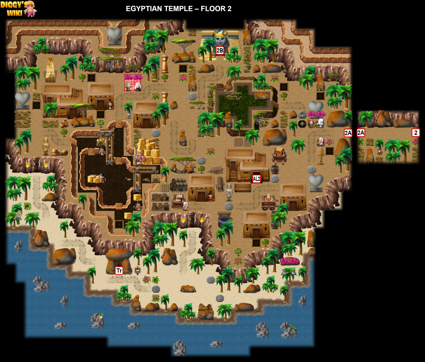 Egyptian Temple Map 2