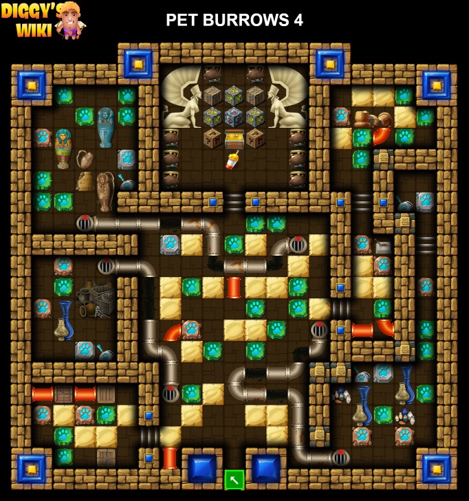 Pet Burrows 4 Map 1