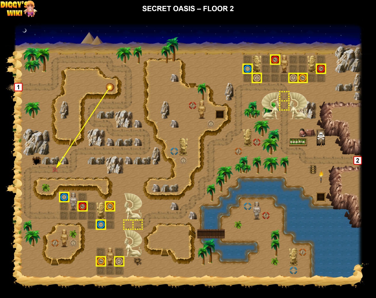 Secret Oasis Map 1