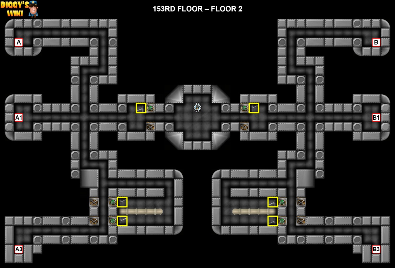 153rd Floor Map 1