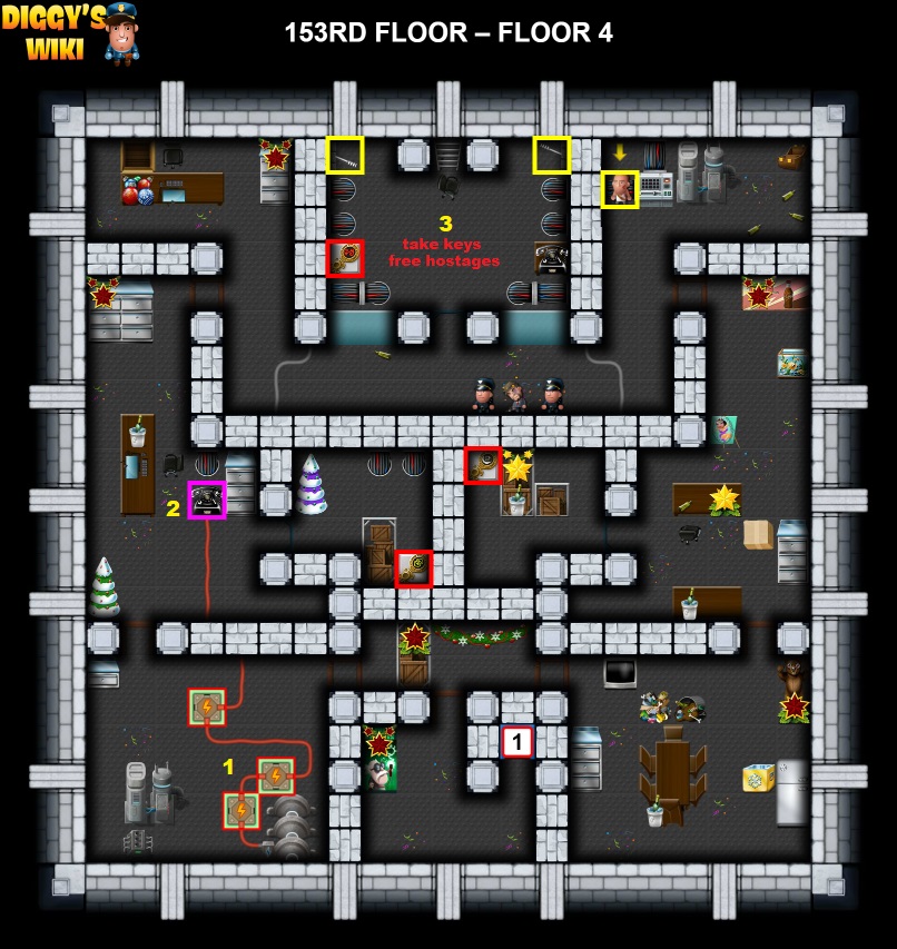 153rd Floor Map 3