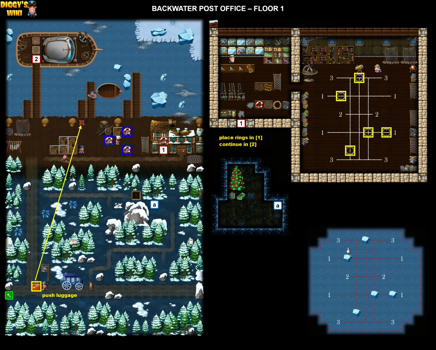 Backwater Post Office Map 0