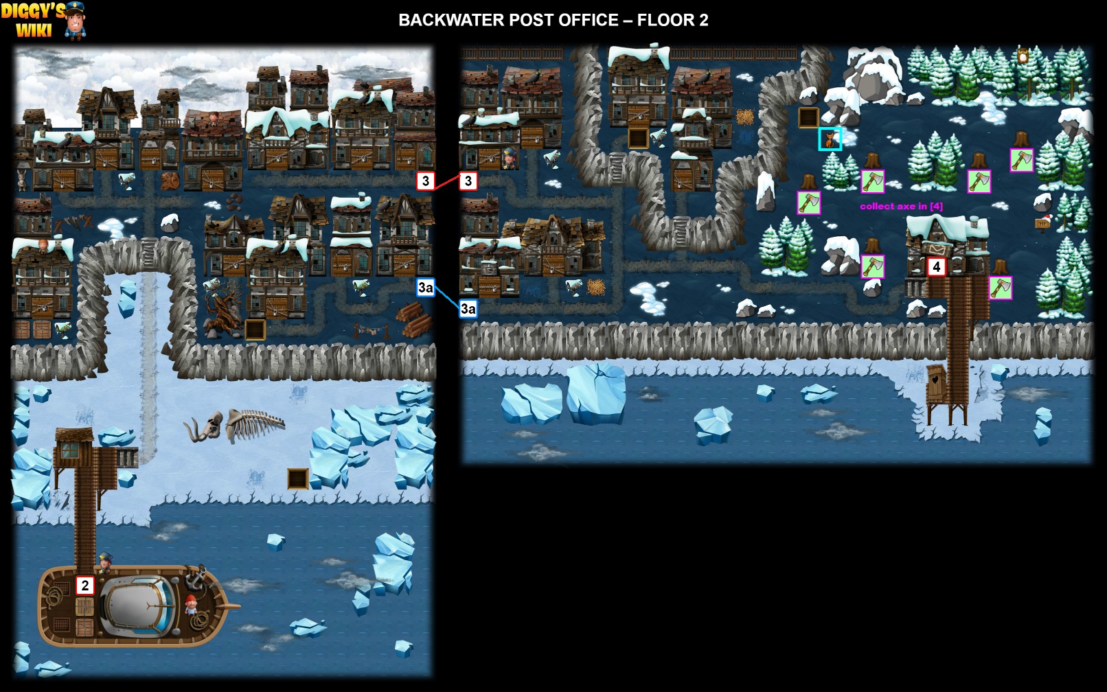 Backwater Post Office Map 1