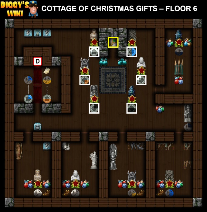 Cottage Of Christmas Gifts Map 5