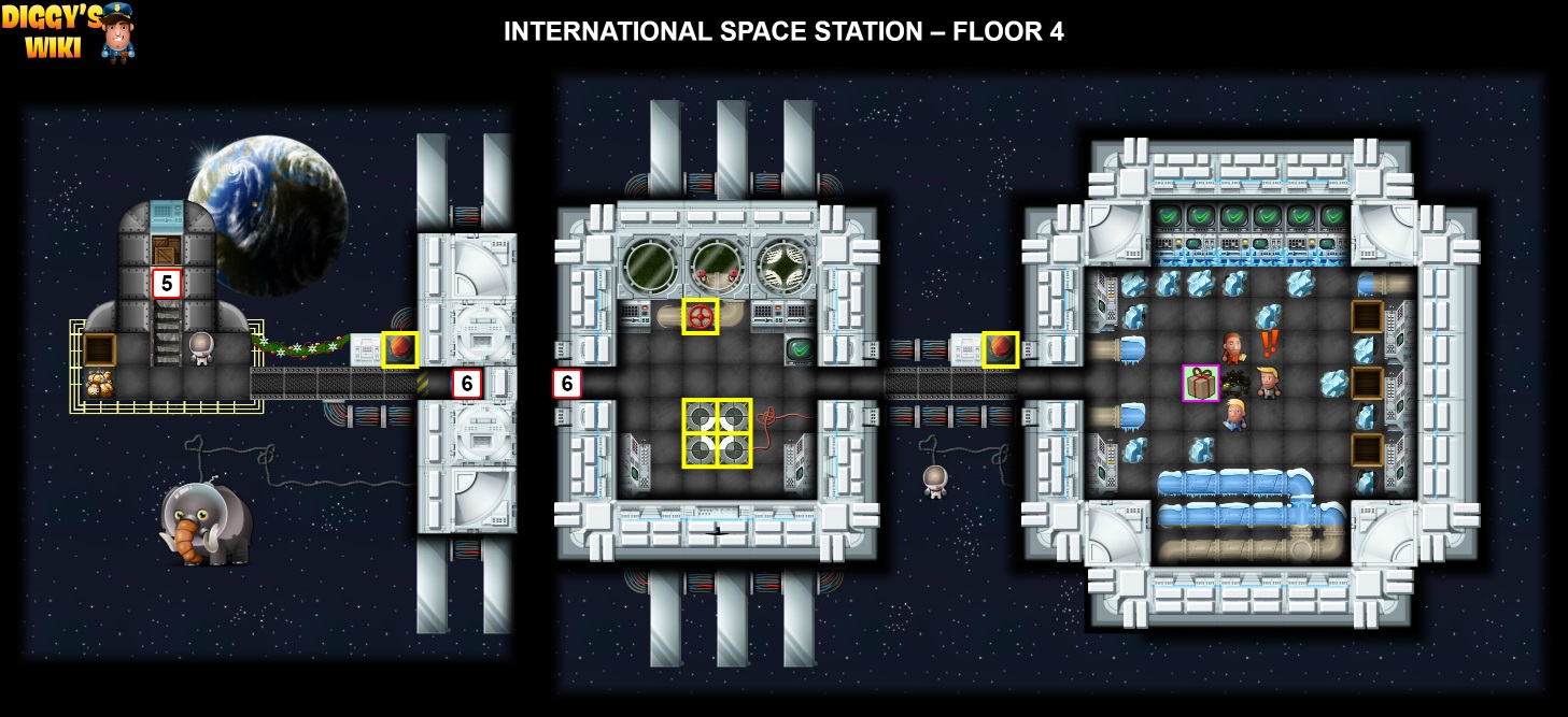 International Space Station Map 3
