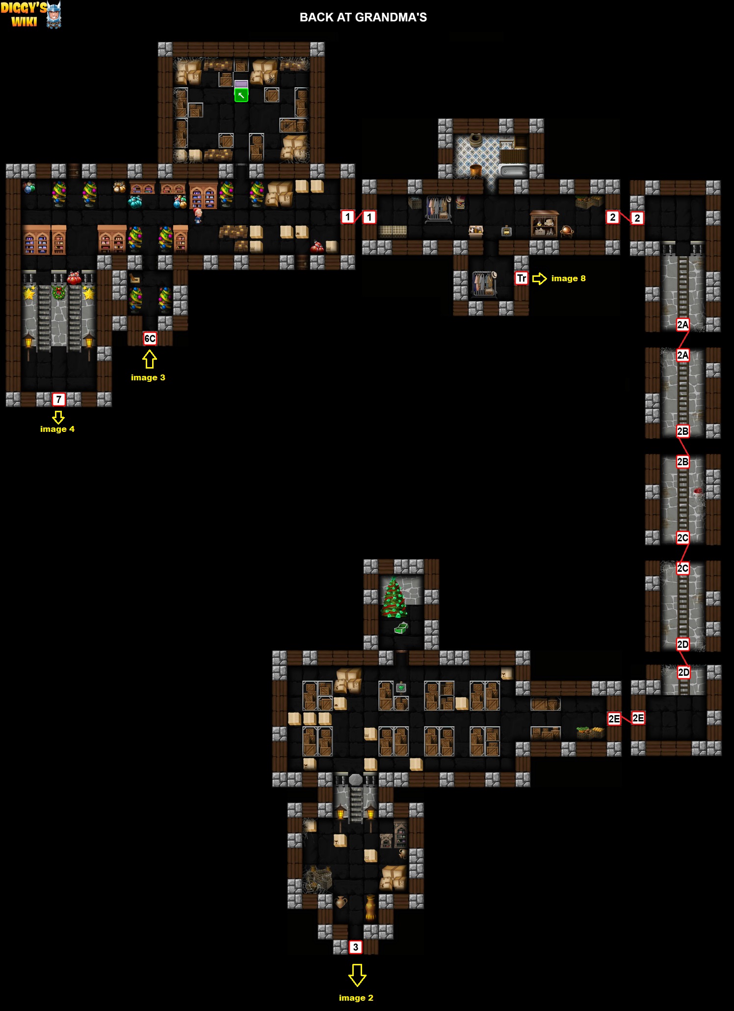 Back At Grandma's Map 0