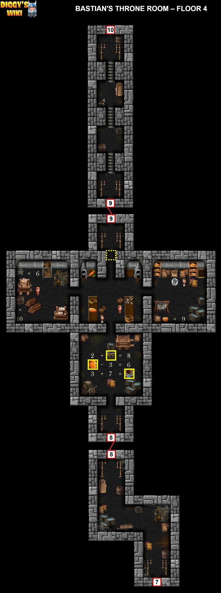 Bastian's Throne Room Map 3