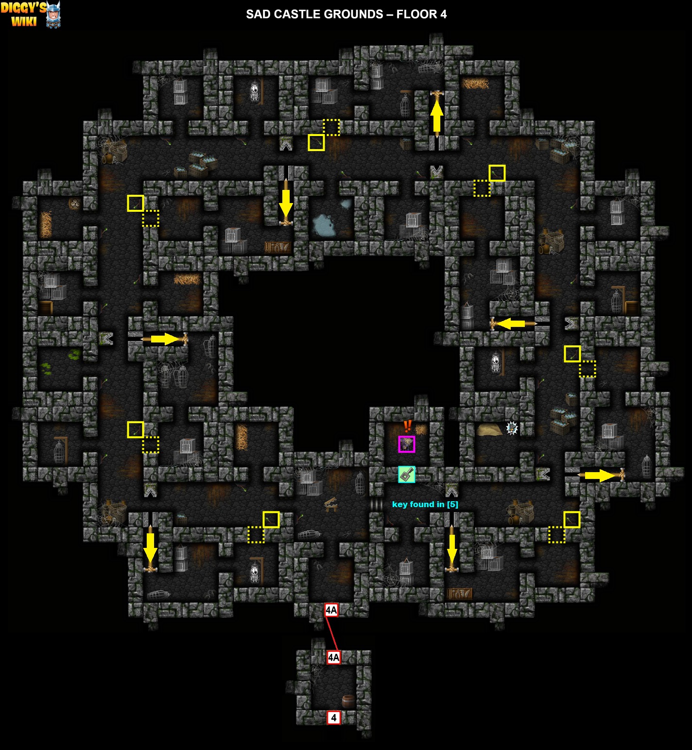 Sad Castle Grounds Map 3