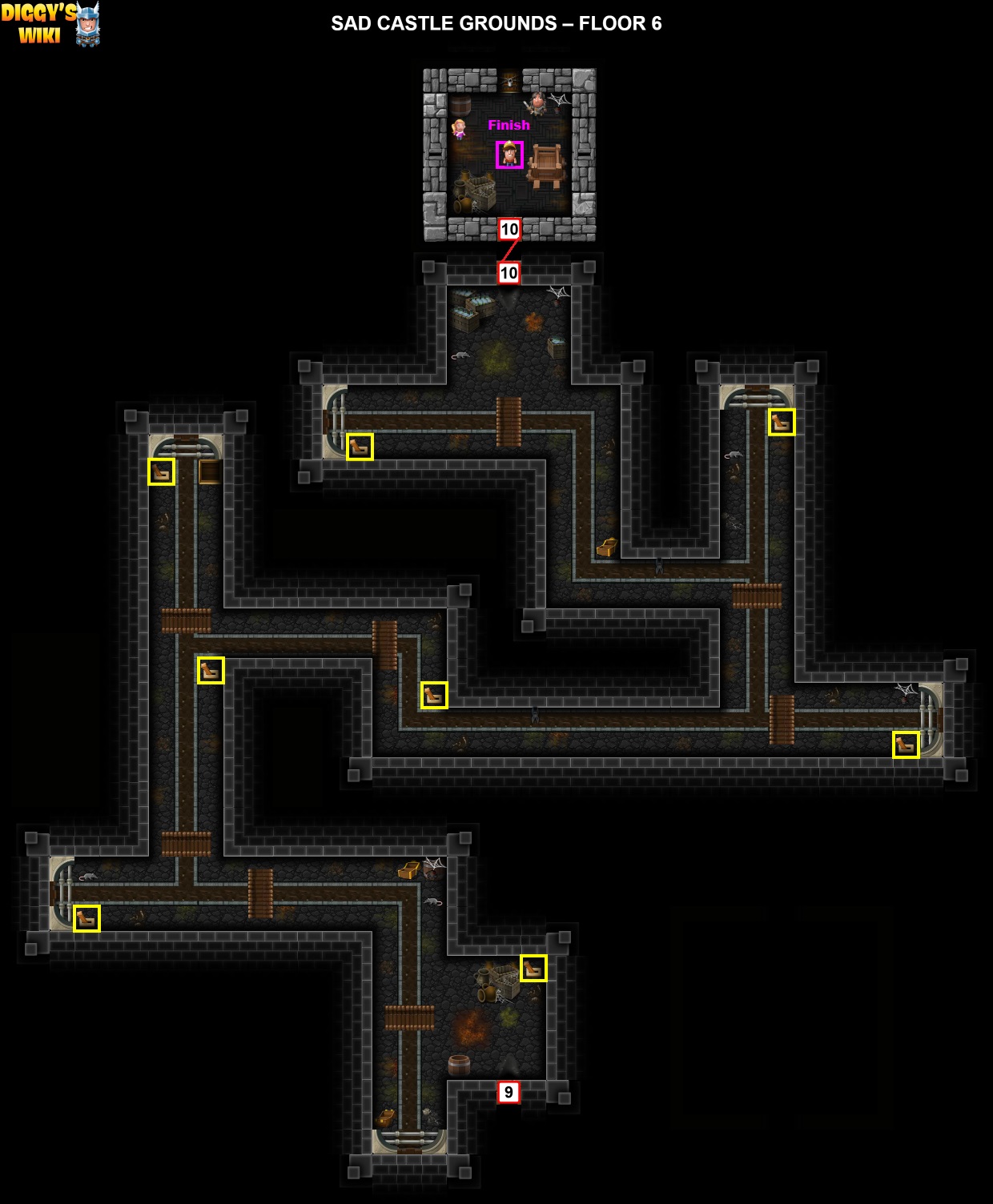 Sad Castle Grounds Map 6