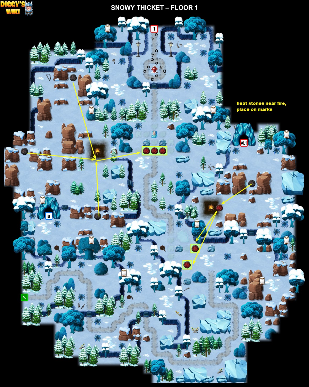 Snowy Thicket Map 0
