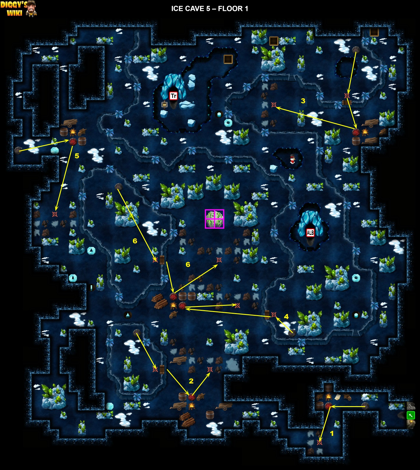 Ice Cave 5 Map 0