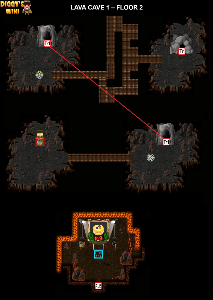 Lava Cave 1 Map 1