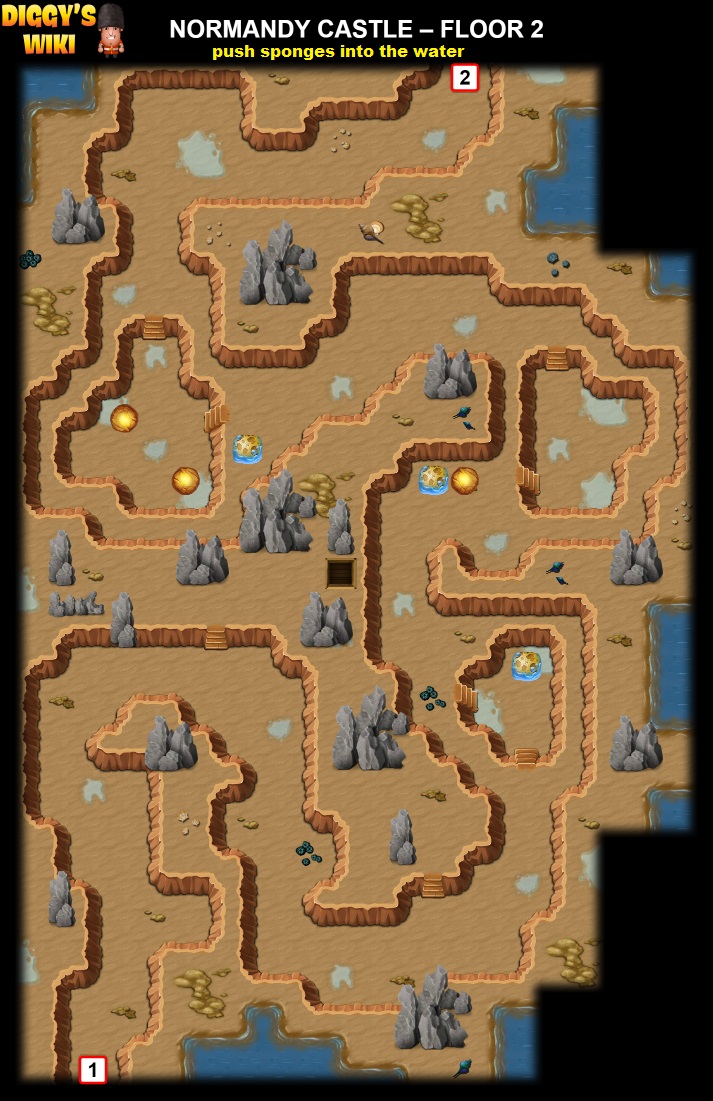 Normandy Castle Map 1
