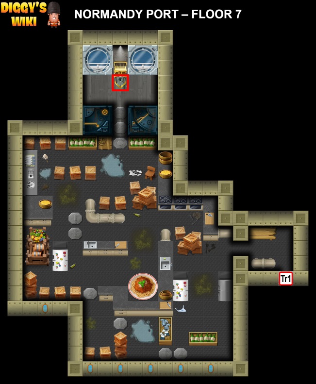 Normandy Port Map 1