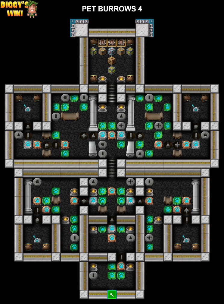 Pet Burrows 4 Map 1