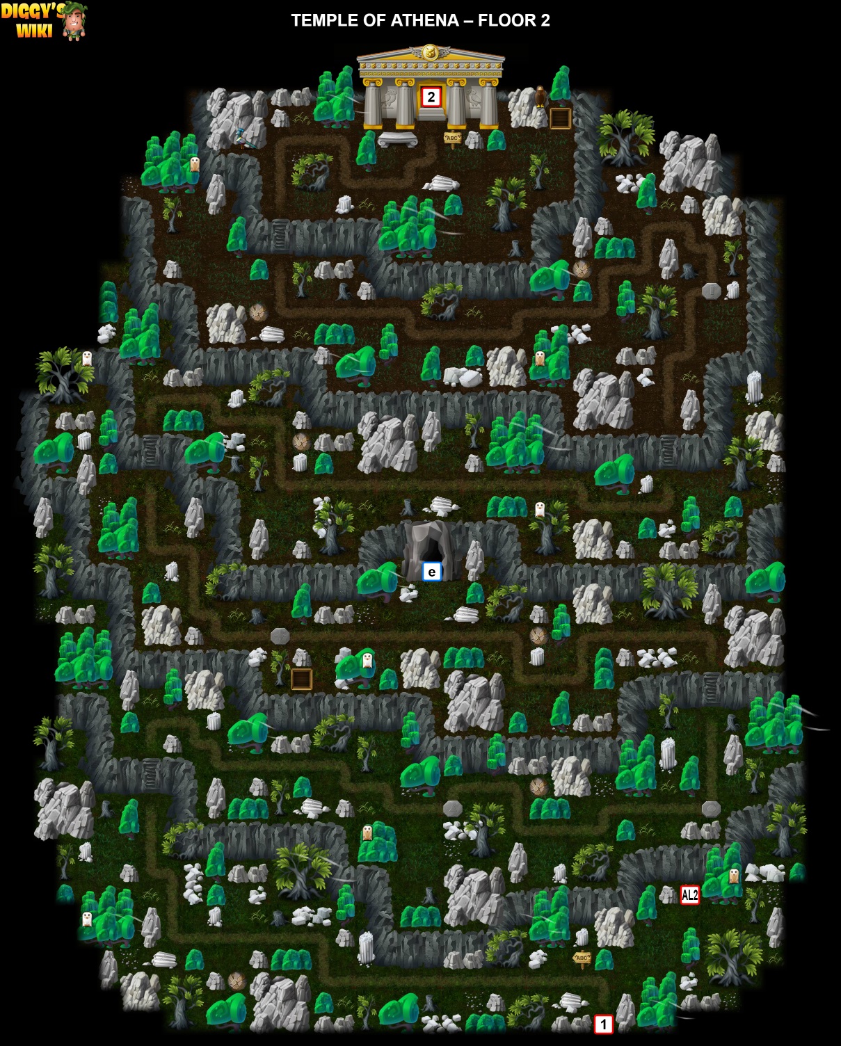 Temple Of Athena Map 1