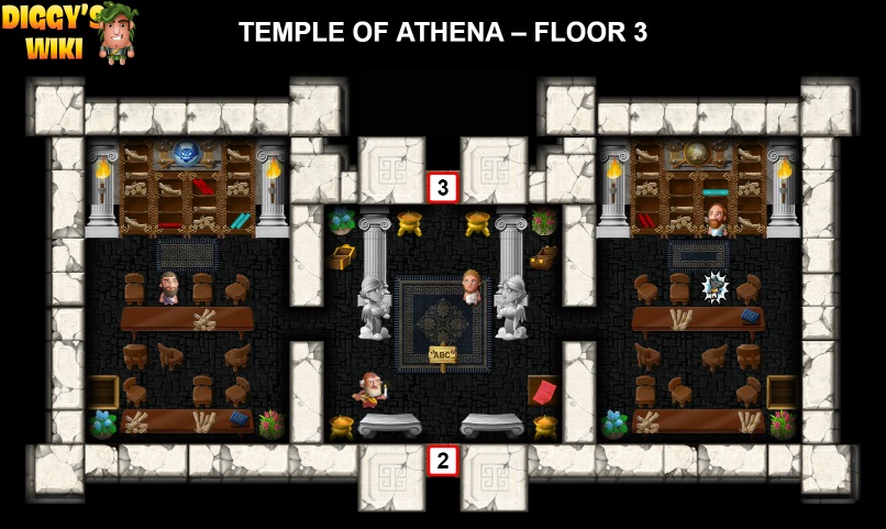 Temple Of Athena Map 2