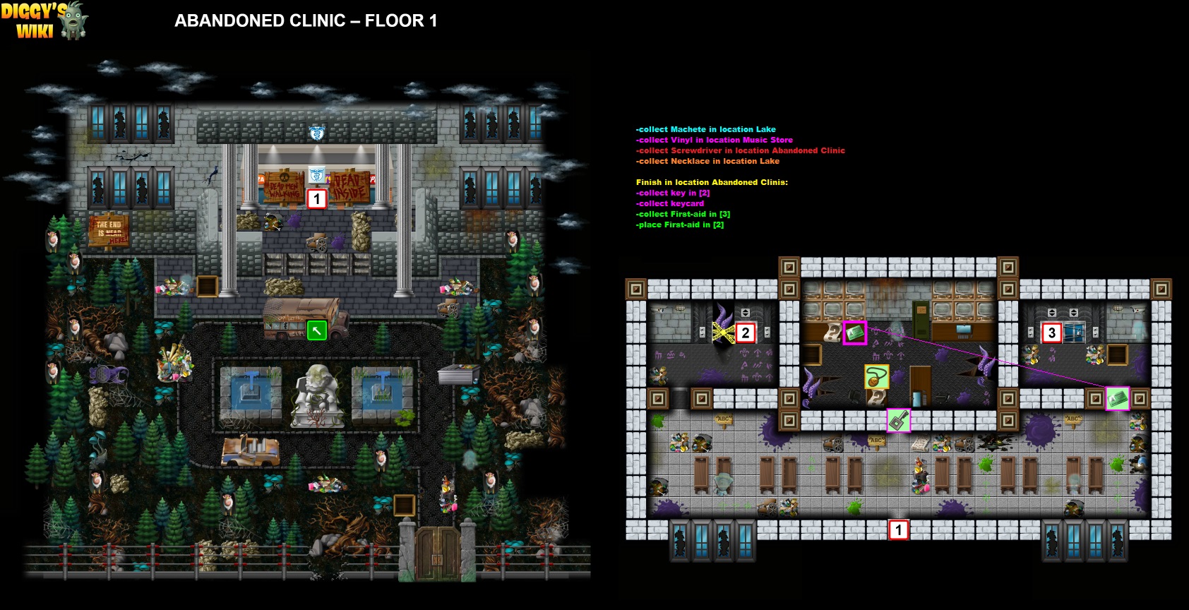 Abandoned Clinic Map 0