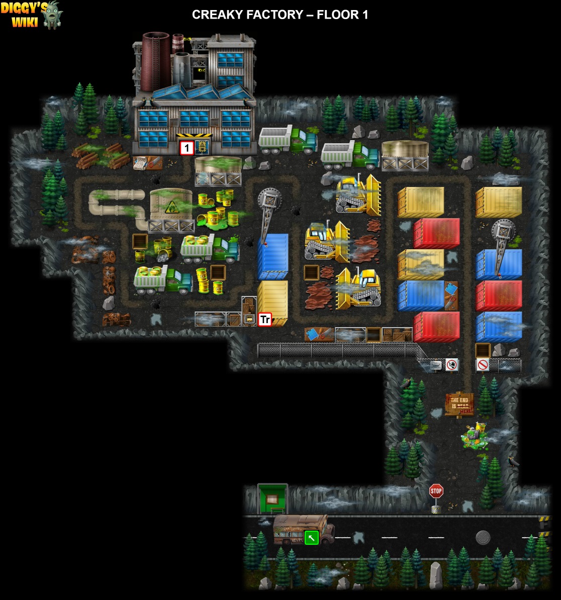 Creaky Factory Map 0