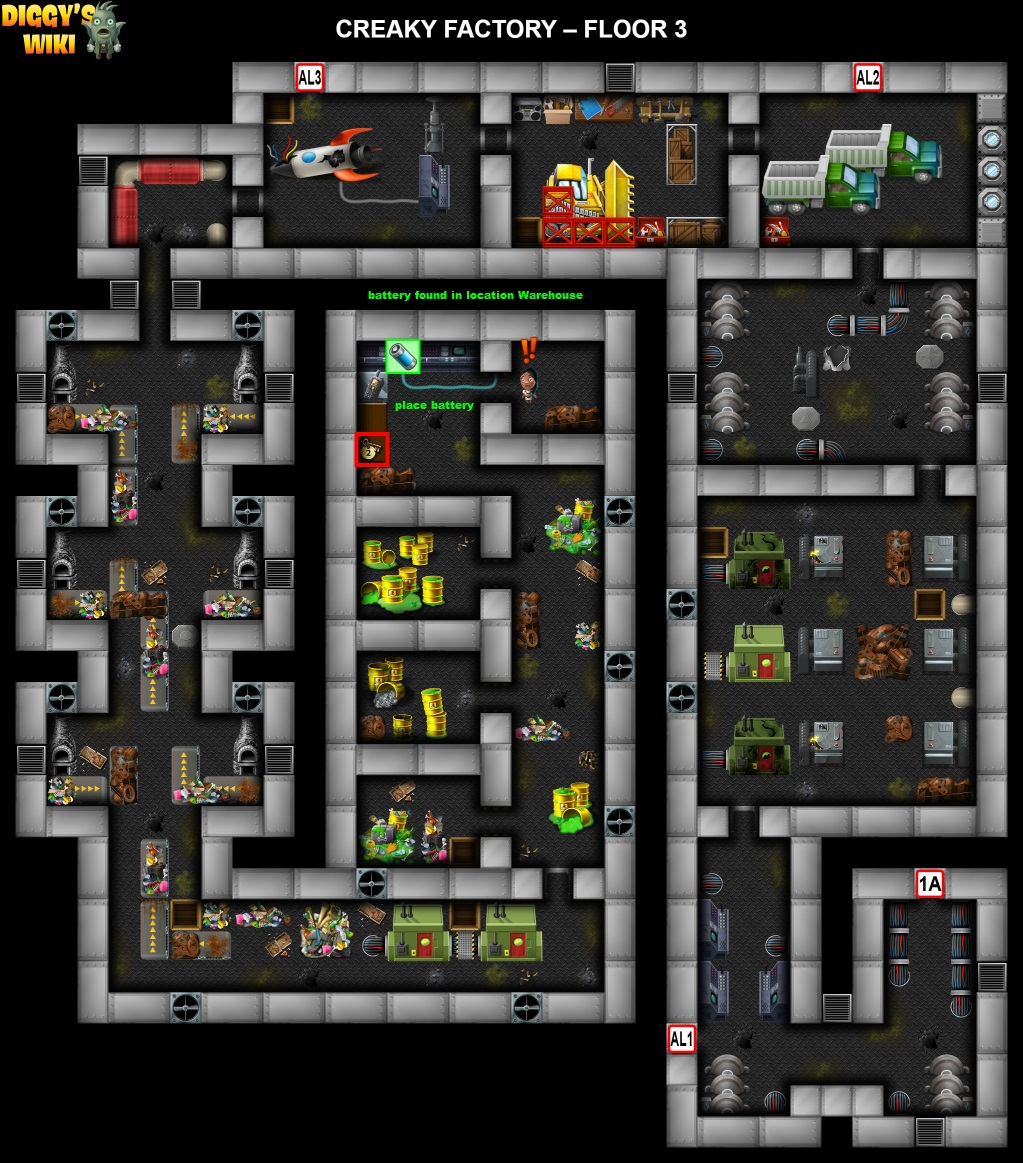 Creaky Factory Map 2