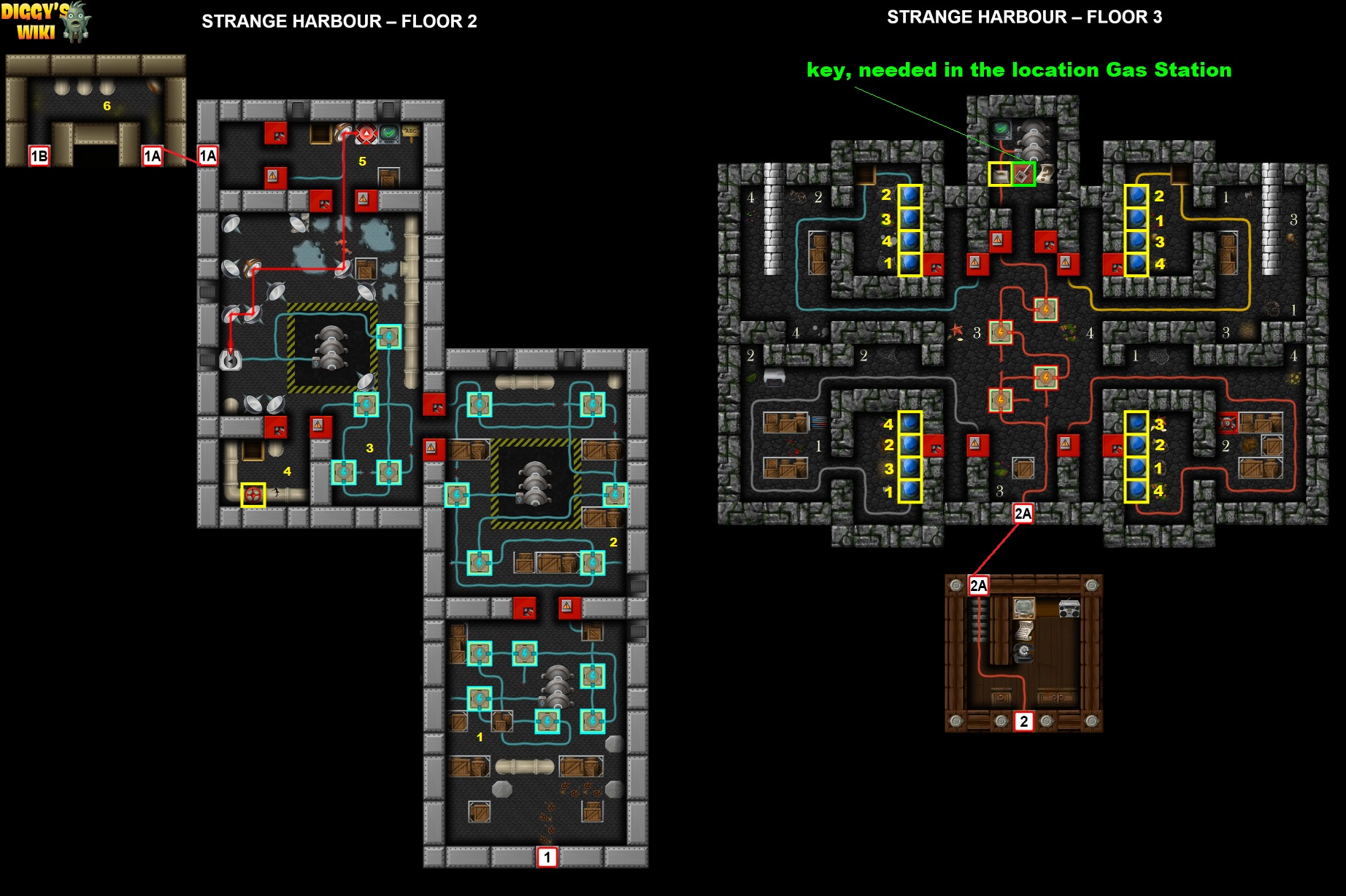 Strange Harbour Map 1