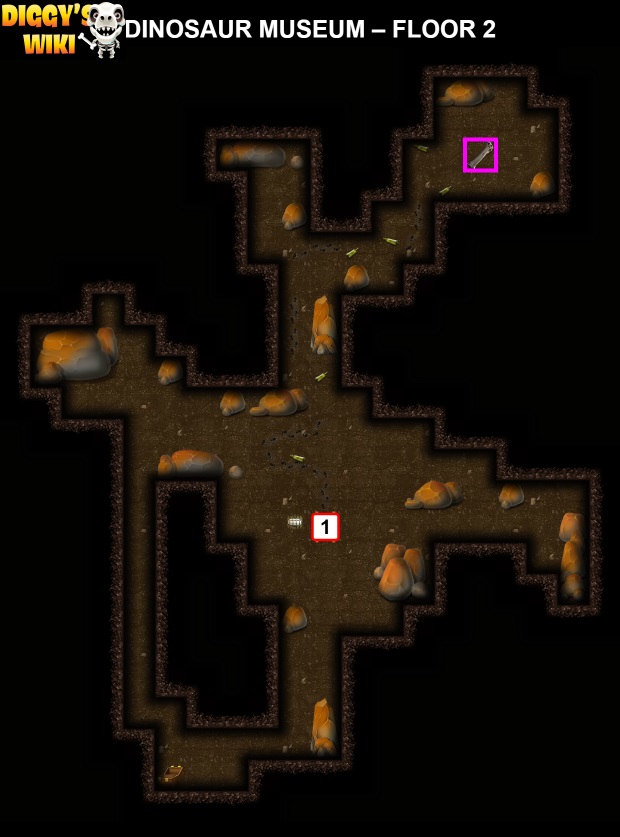 Dinosaur Museum Map 1