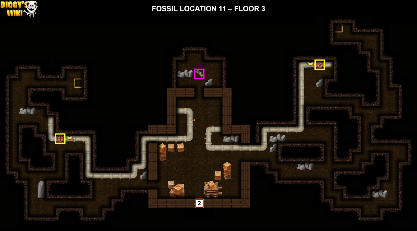 Fossil Location 11 Map 2