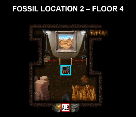 Fossil Location 2 Map 3