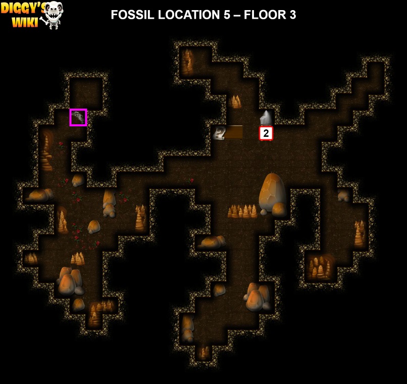 Fossil Location 5 Map 2