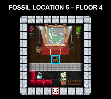Fossil Location 5 Map 3