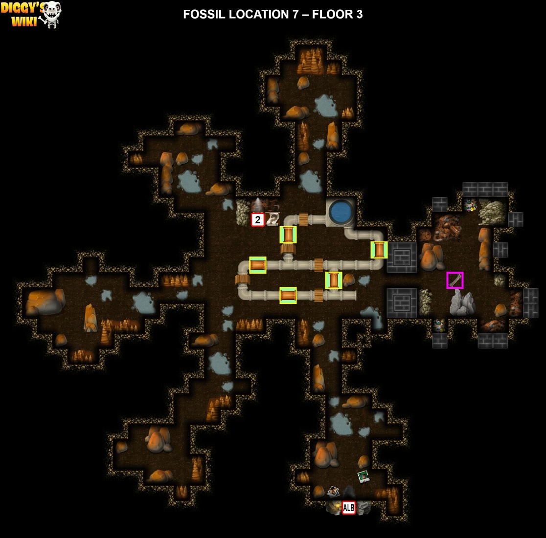 Fossil Location 7 Map 2