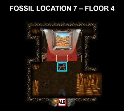 Fossil Location 7 Map 3