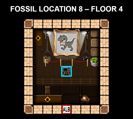 Fossil Location 8 Map 3