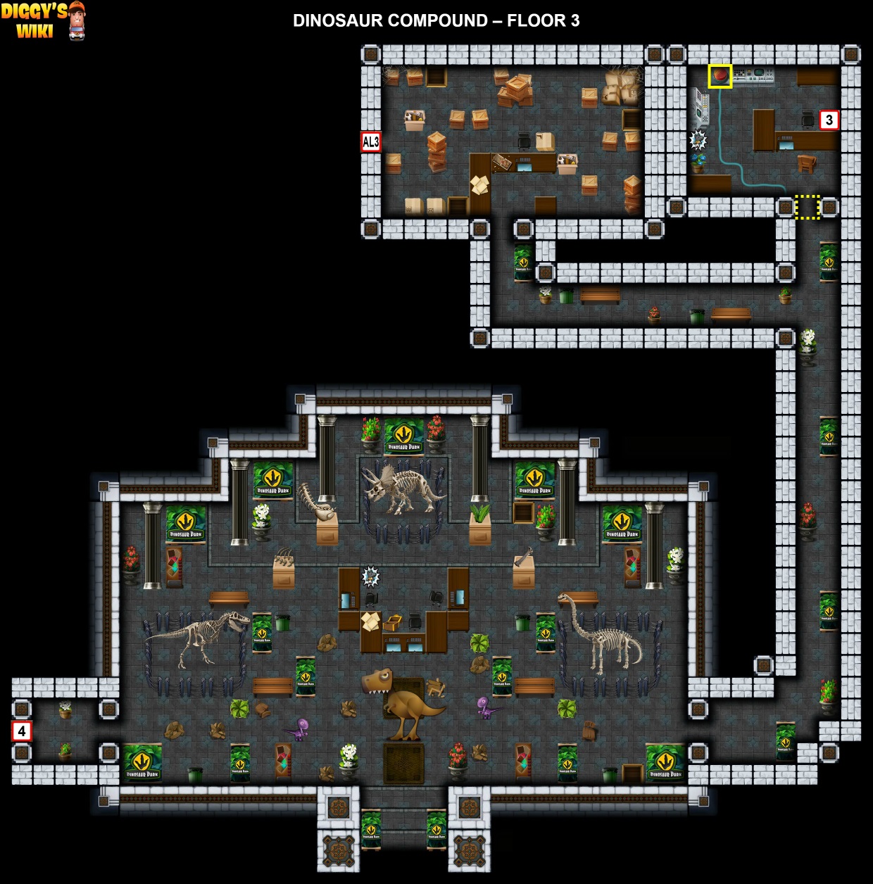Dinosaur Compound Map 2