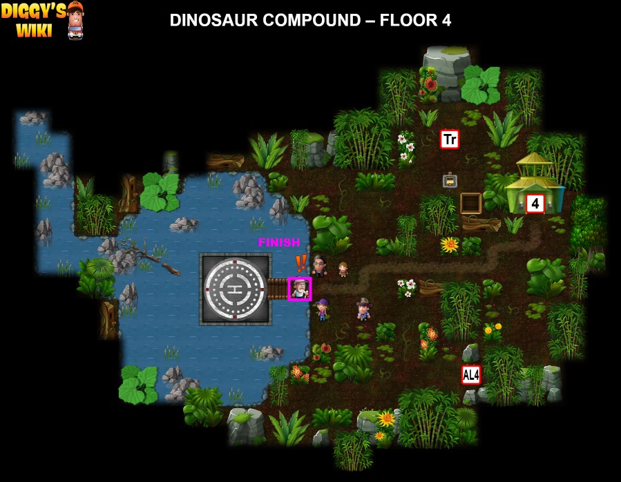 Dinosaur Compound Map 3