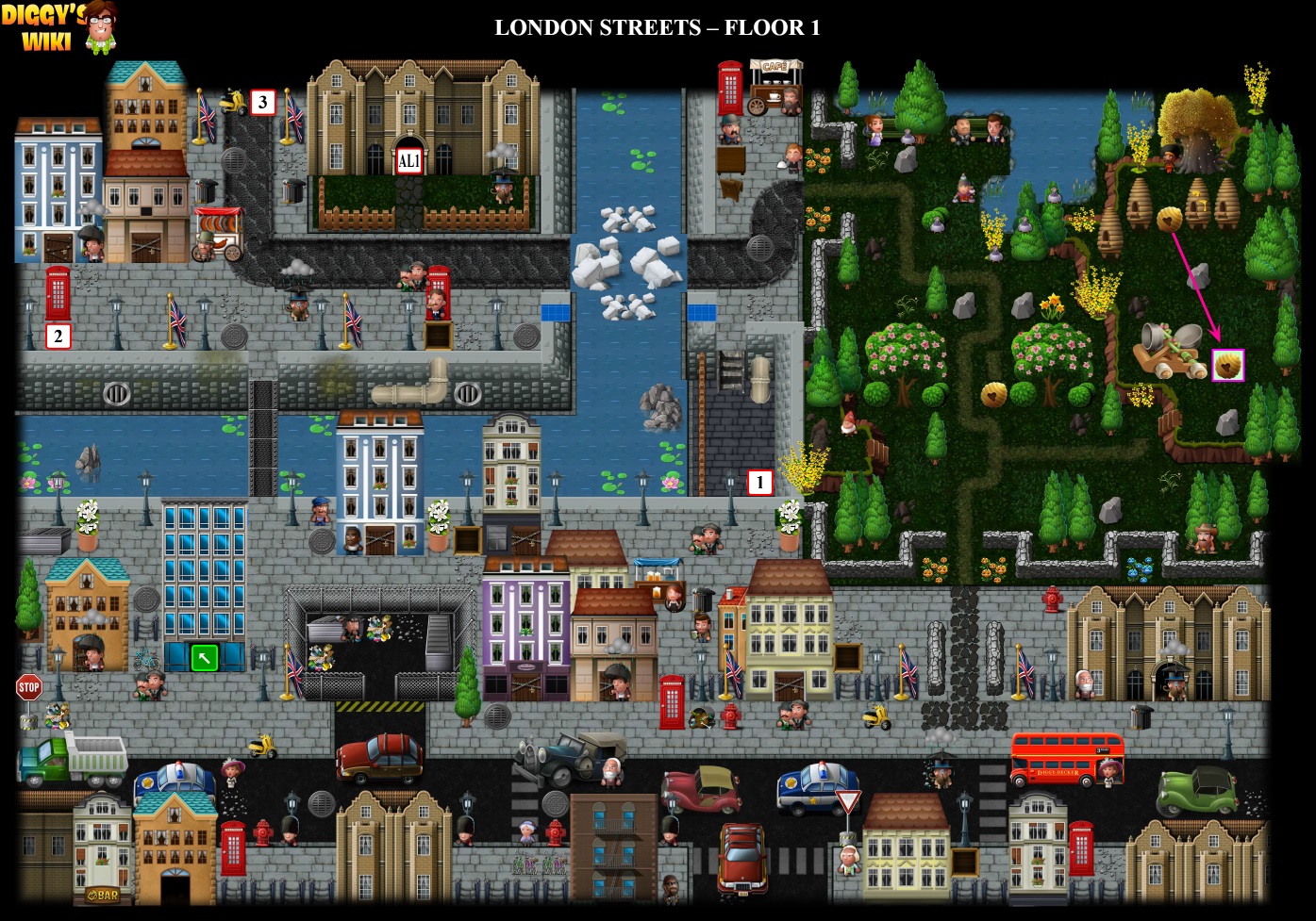 London Streets Map 0