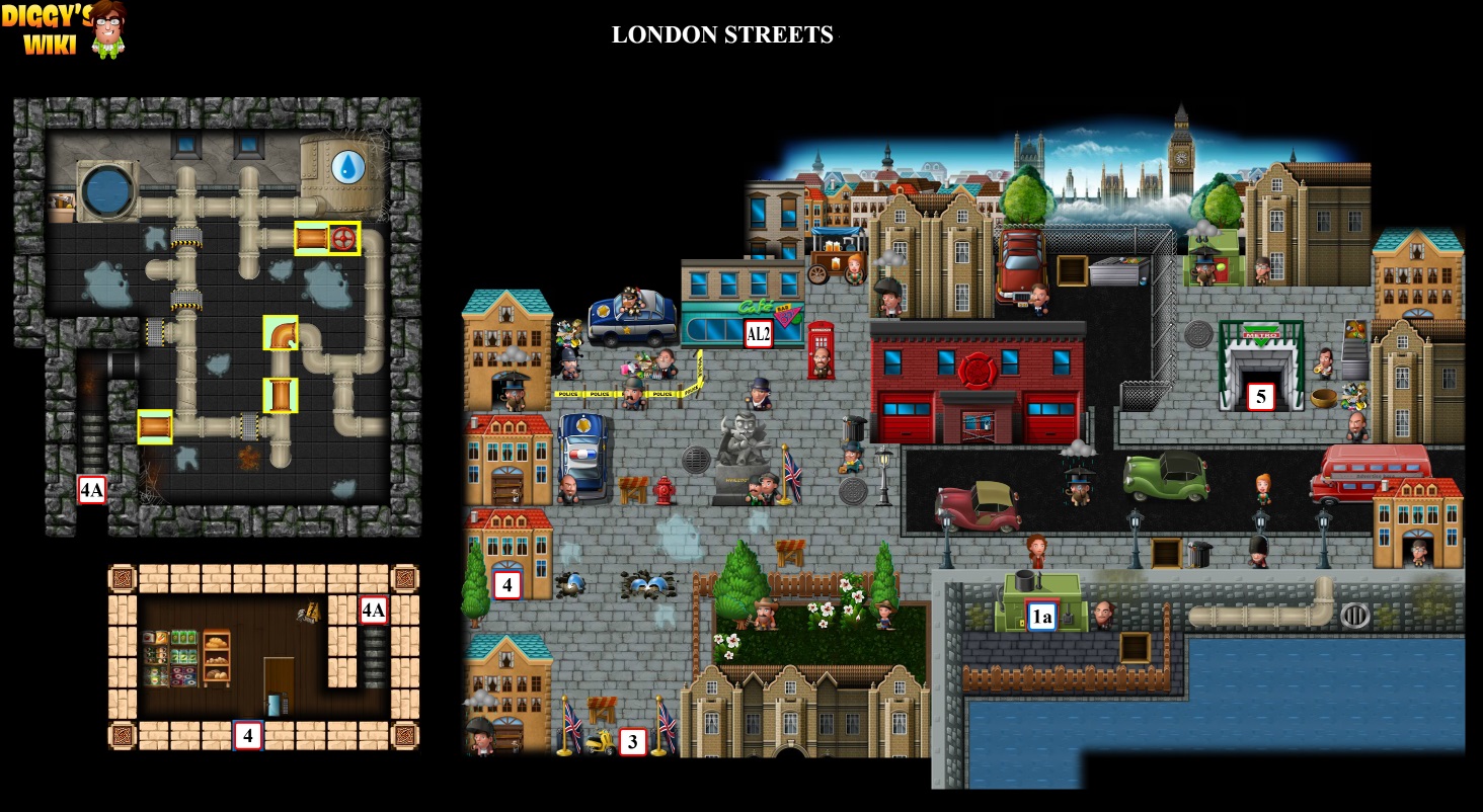 London Streets Map 2