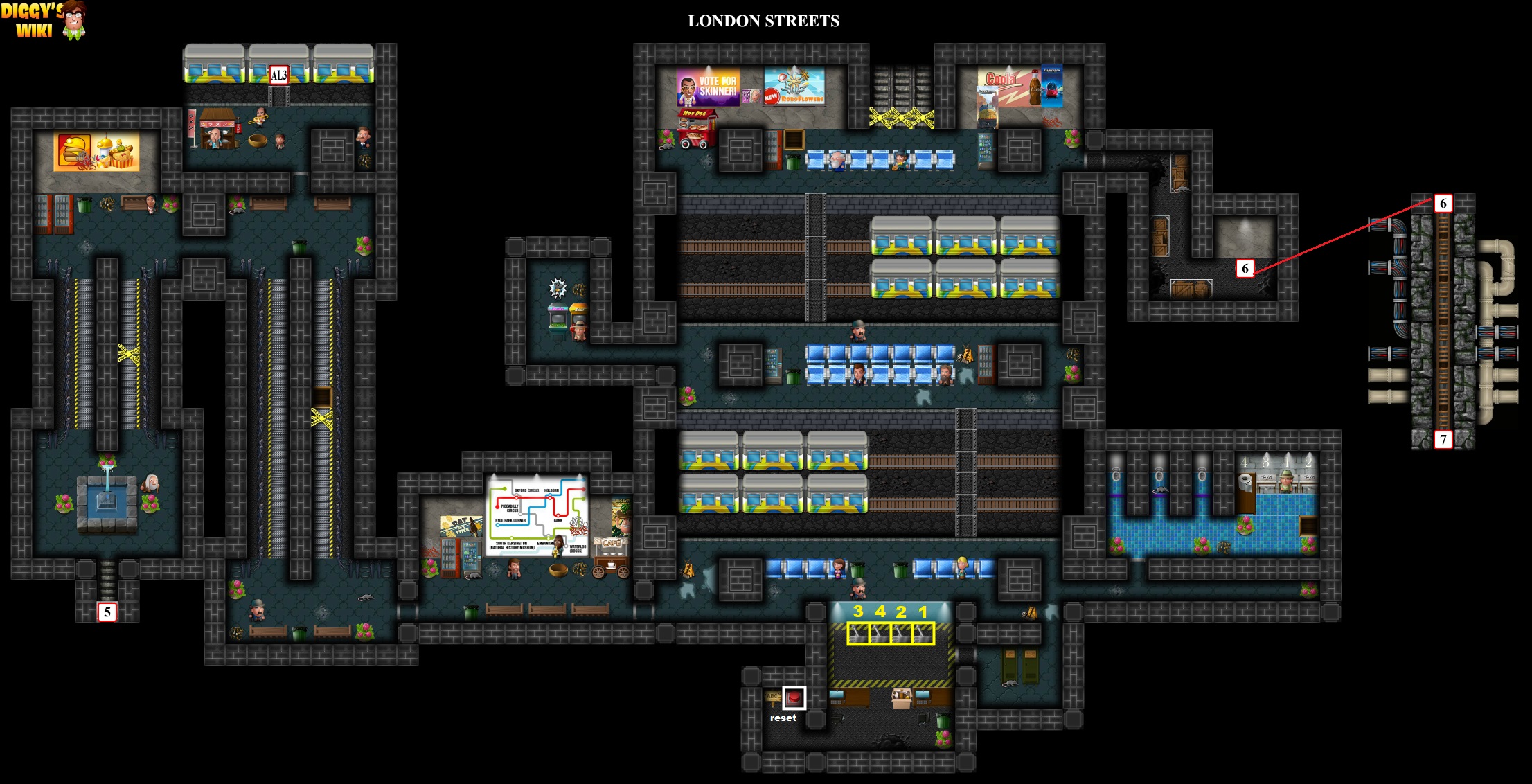 London Streets Map 3