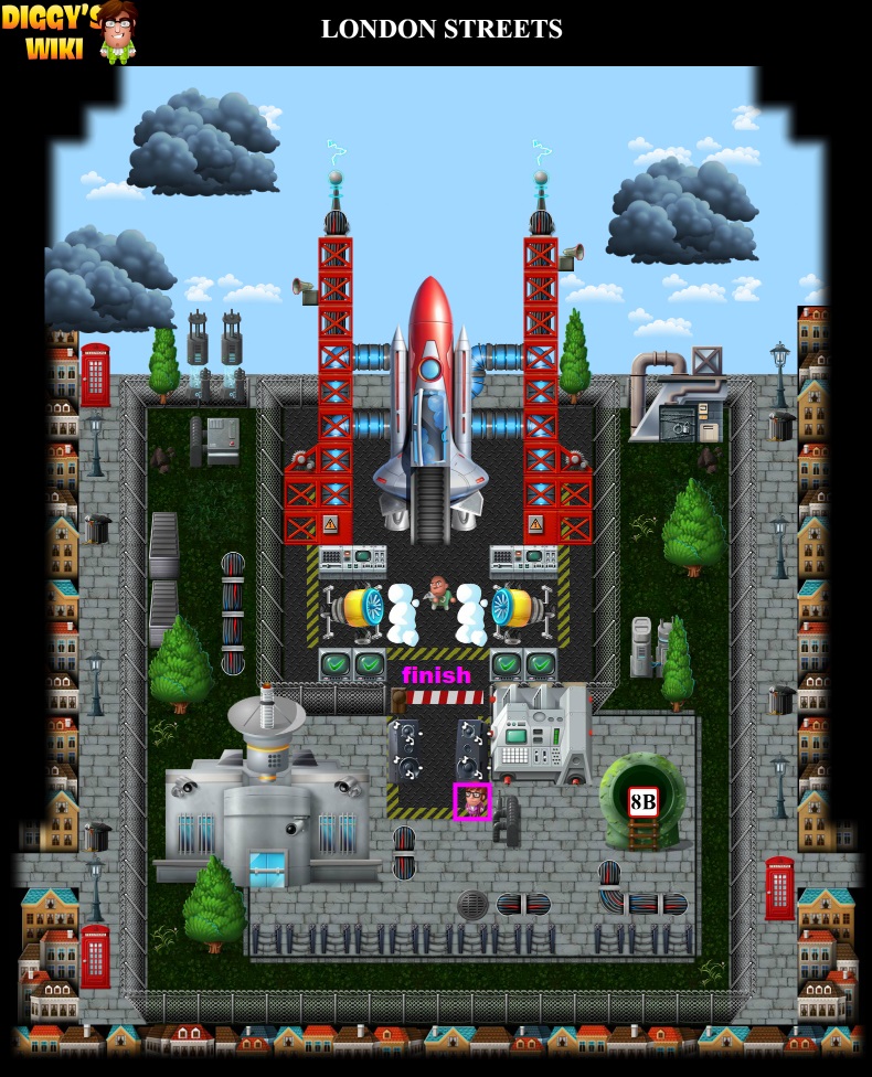 London Streets Map 5