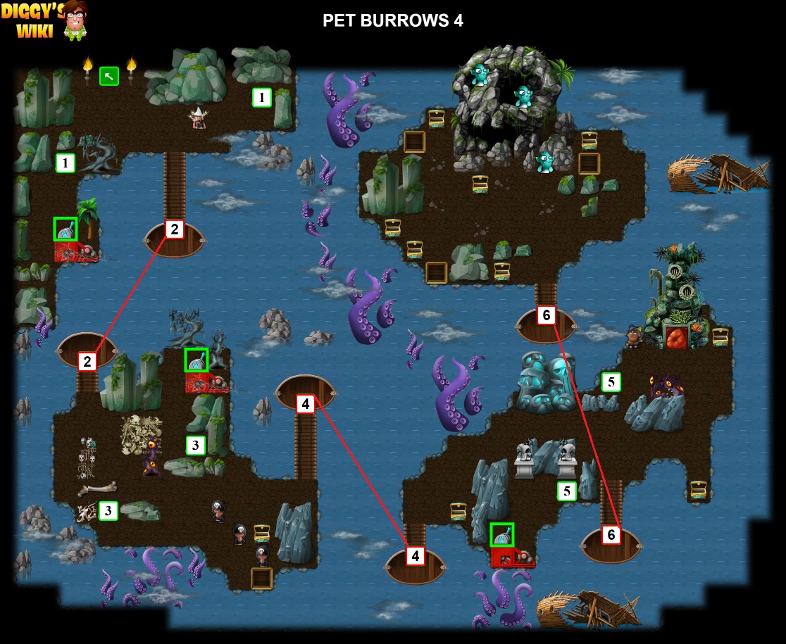 Pet Burrows 4 Map 0