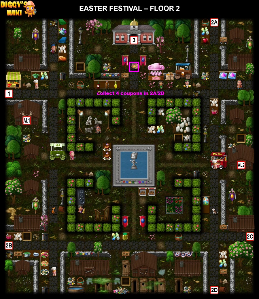 Easter Festival Map 1