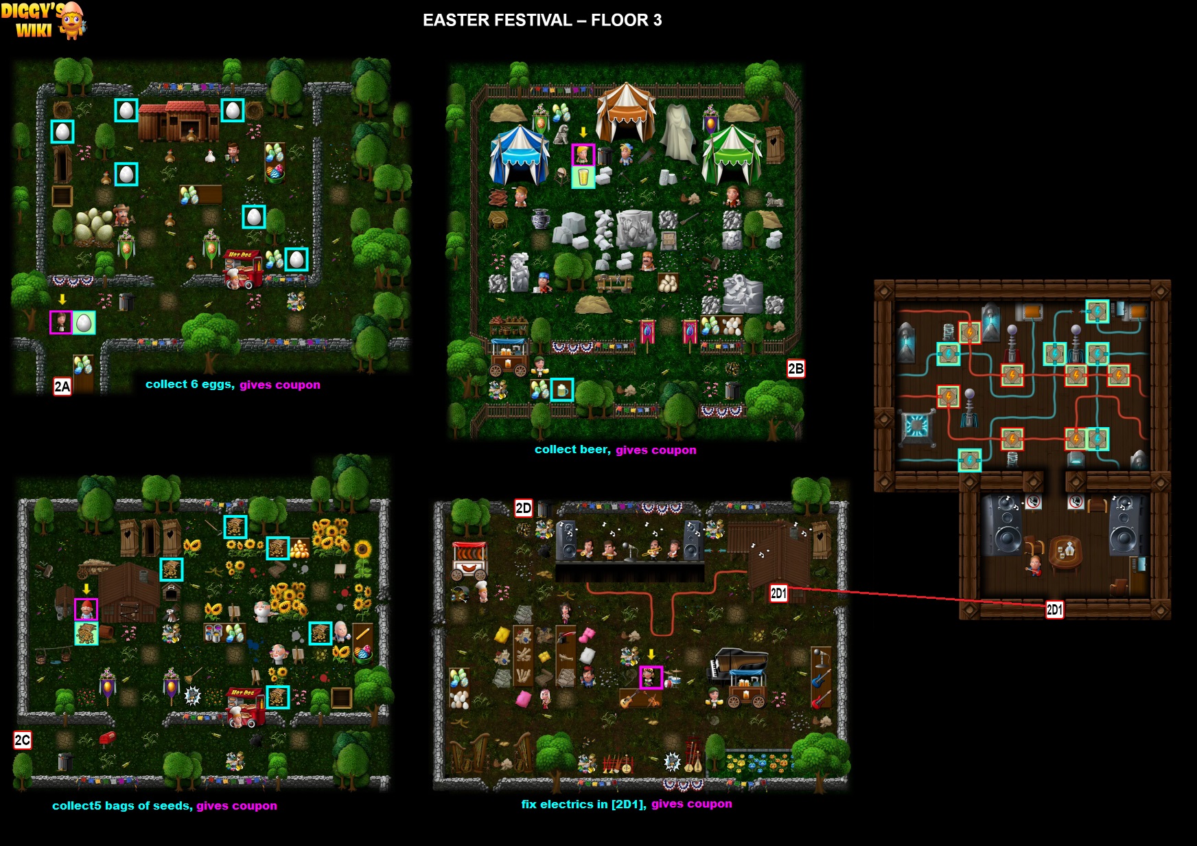 Easter Festival Map 2