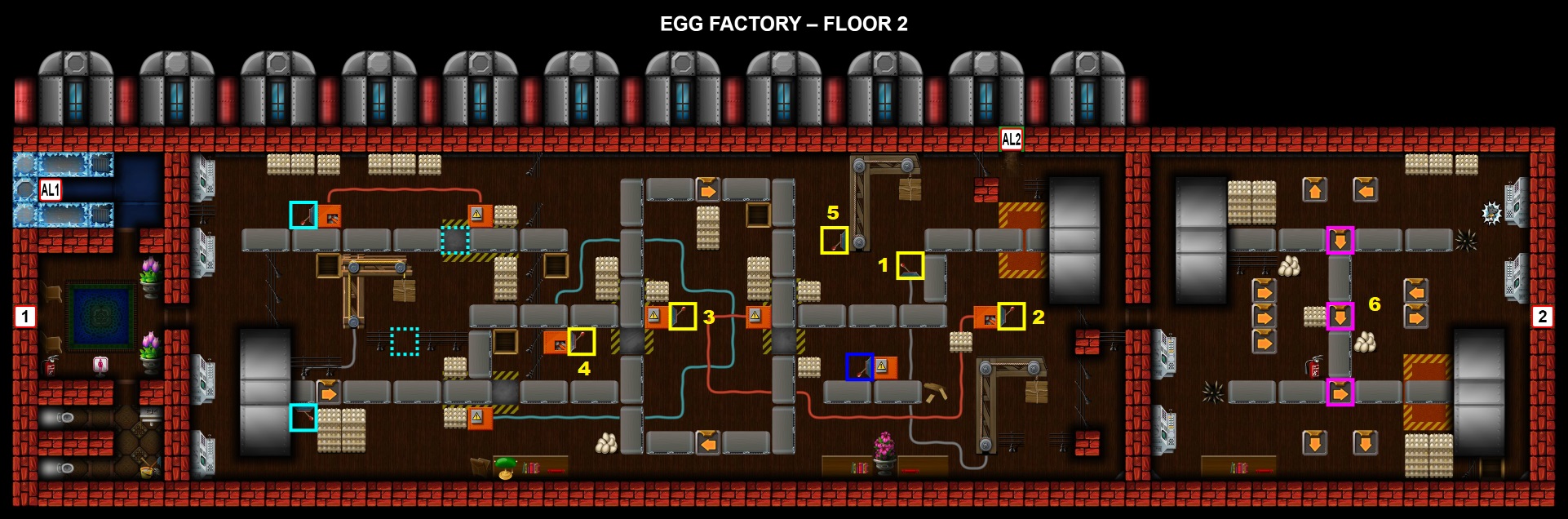 Egg Factory Map 1