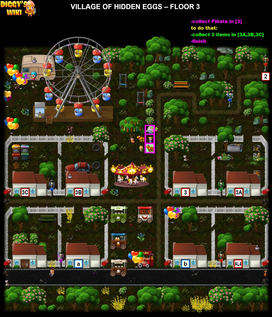 Village Of Hidden Eggs Map 2
