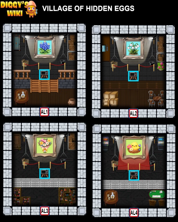 Village Of Hidden Eggs Map 4