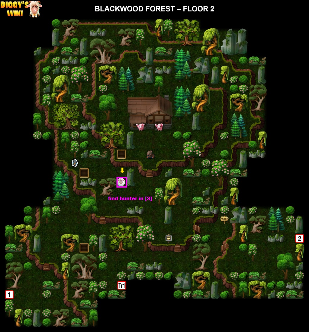 Blackwood Forest Map 1