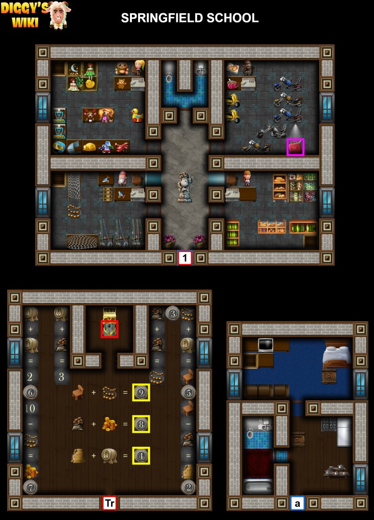 Springfield School Map 1