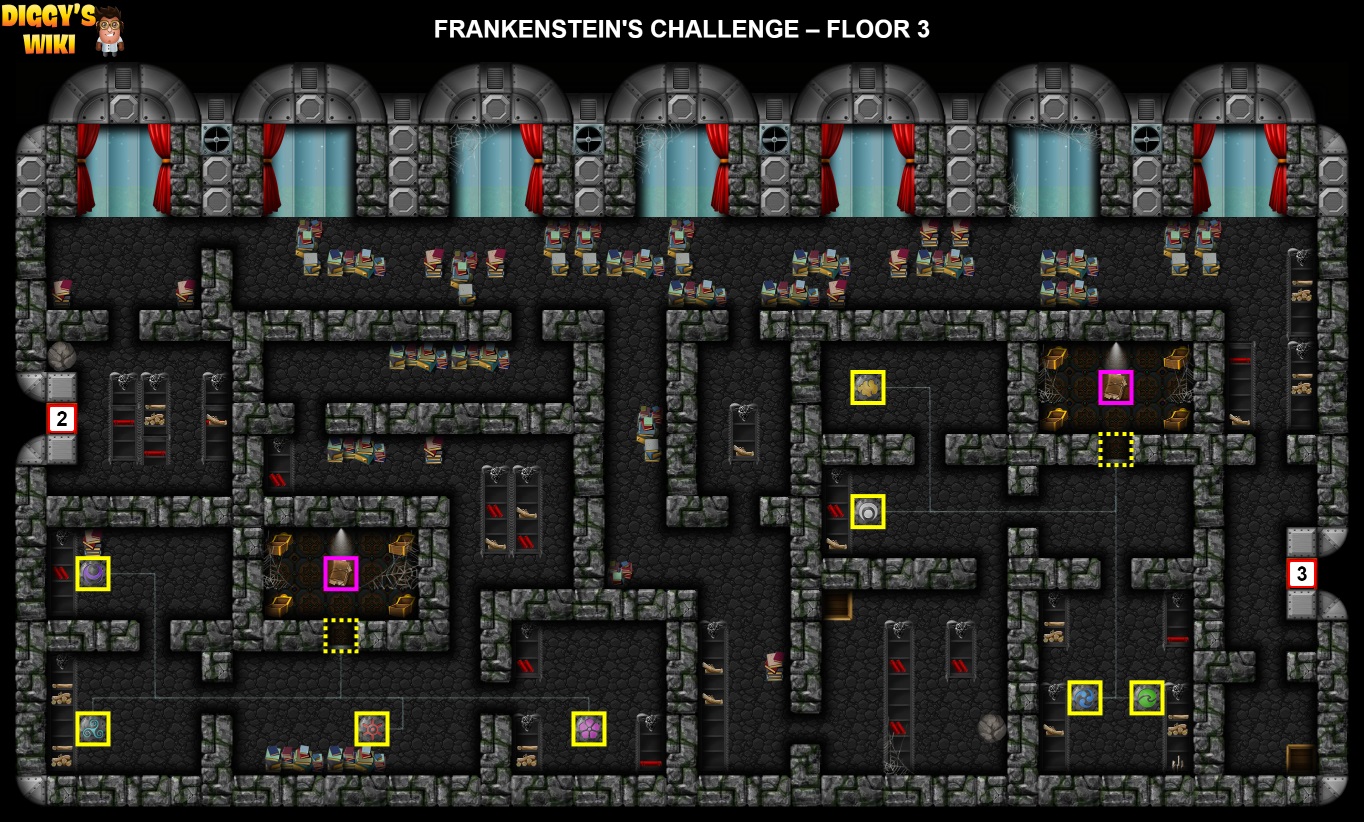 Frankenstein's Challenge Map 2