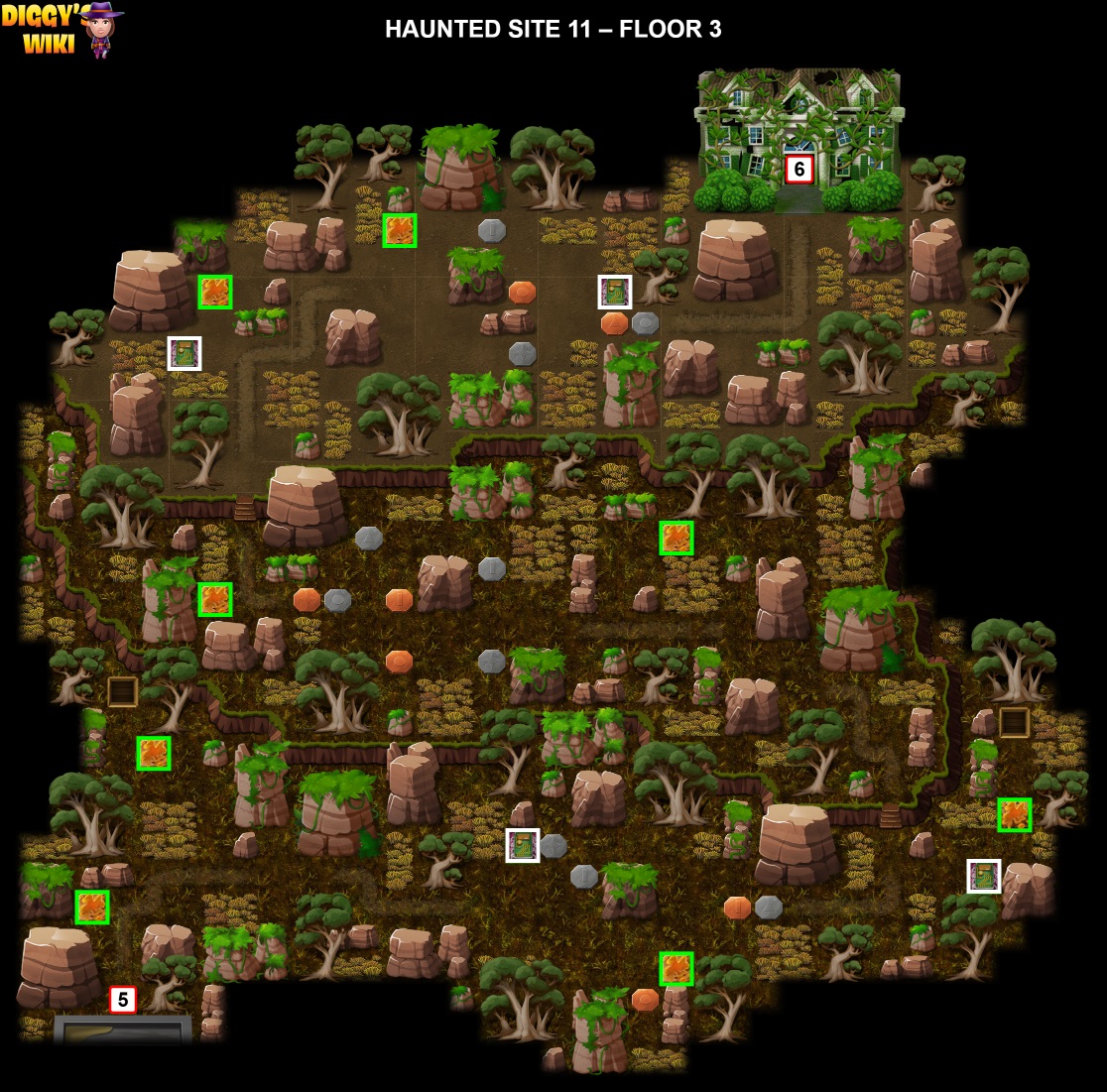 Haunted Site 11 Map 2